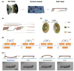 Piezoelectric soft robot driven by mechanical energy